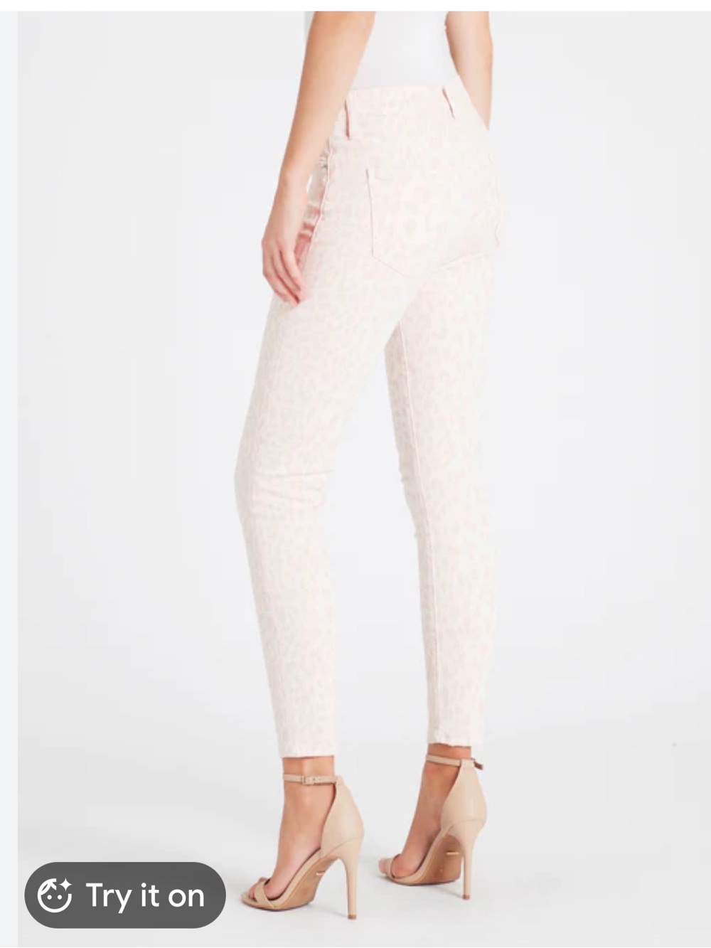 Current Elliott Cream Stiletto Jean - Size 30 - Fantastic Condition
